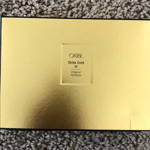 ORIBE strike gold hair treatment kit
